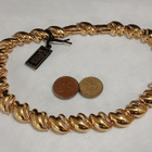 21k kullattu Kanadalainen sydän kaulakoru Gold plated - pikkukuva 5