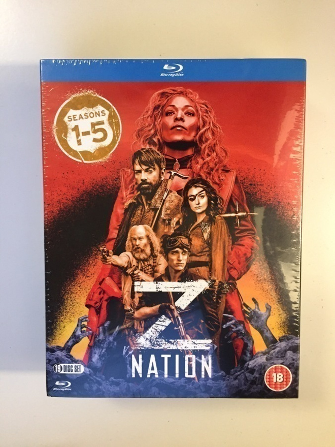 Z Nation: Season 1-5 (Blu-ray) (19 disc) (Import) UUSI