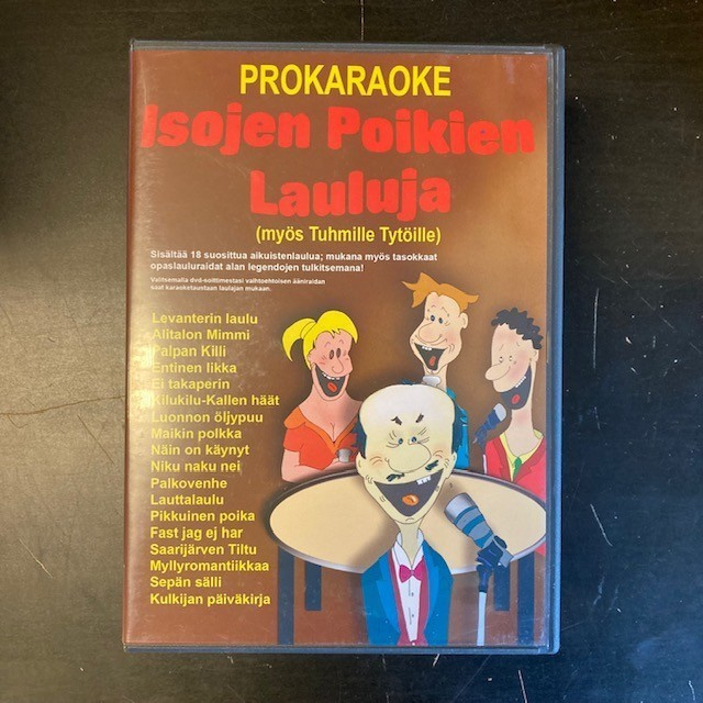 Isojen poikien lauluja (prokaraoke) DVD