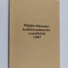 Päijät-Hämeen tutkimusseuran vuosikirja 1987 - pikkukuva 1