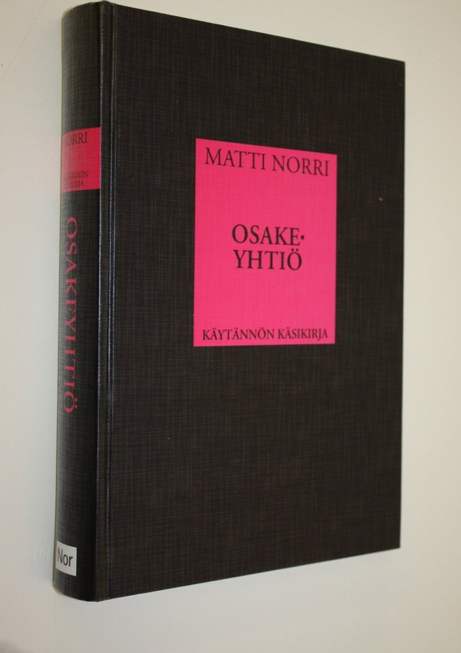 Matti Norri : Osakeyhtiö