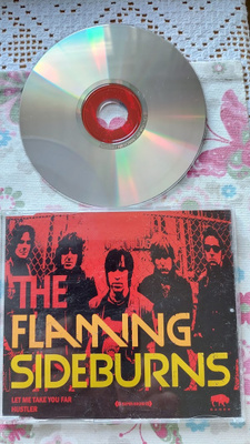 CDS The Flaming Sideburns: Let Me take You Far / Hustler