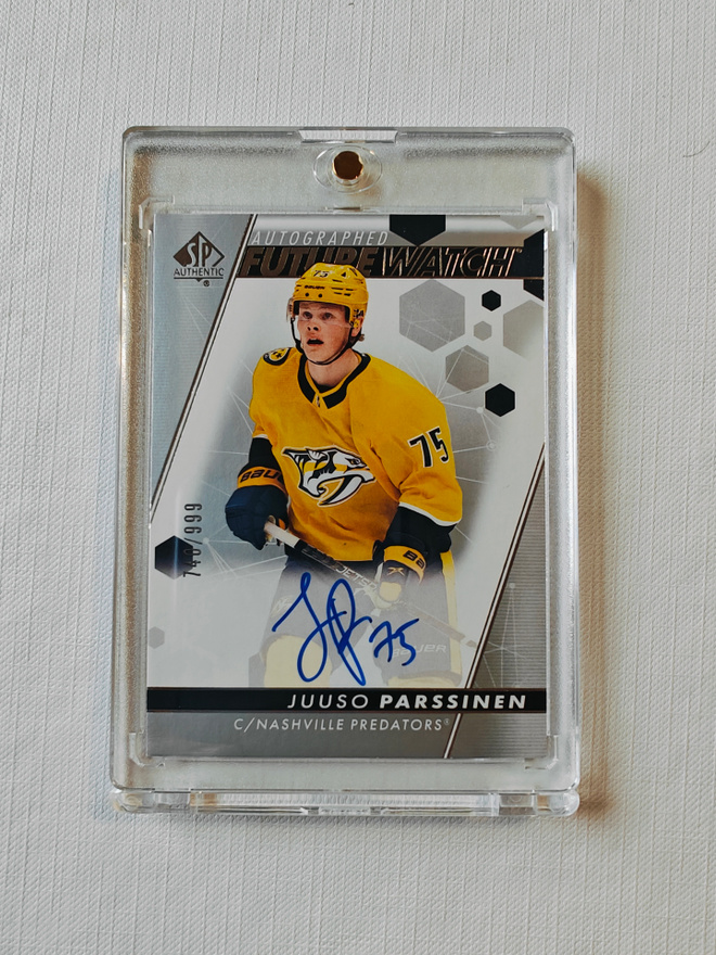 Juuso Pärssinen - 22-23 SP Autographed Future Watch /999