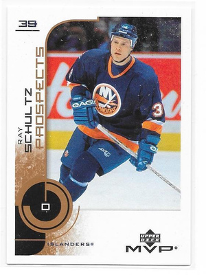 2002-03 Upper Deck MVP #210 Ray Schultz NY Islanders RC