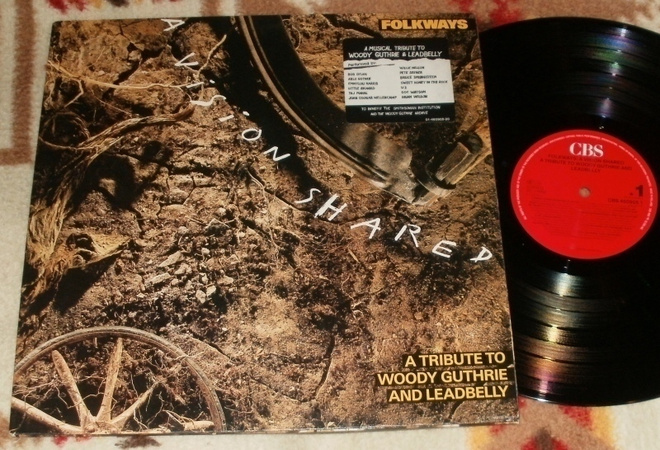 V/A ~ Folkways -Tribute To Woody Guthrie & Leadbelly ~ LP