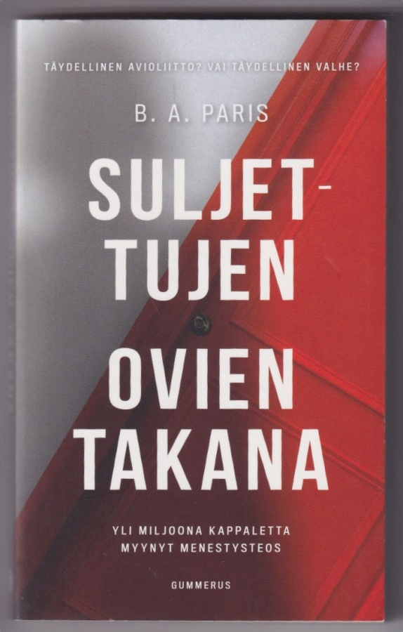 B.A. Paris: Suljettujen ovien takana