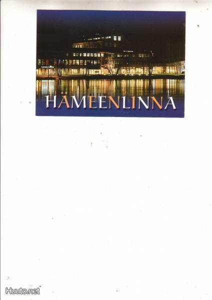 Hämeenlinna: Verkatehdas valaistuna