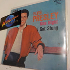 ELVIS PRESLEY - ONE NIGHT / I GOT STUNG EX 7'' KANNET - pikkukuva 1