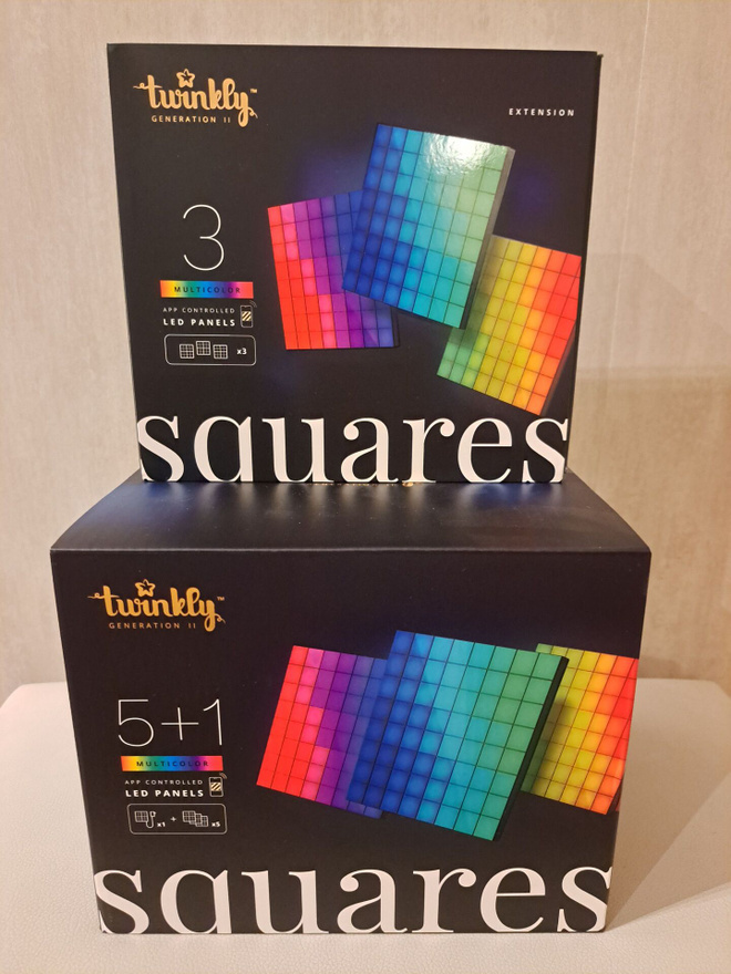 UUDET Twinkly Squares -älyvalopaneelit