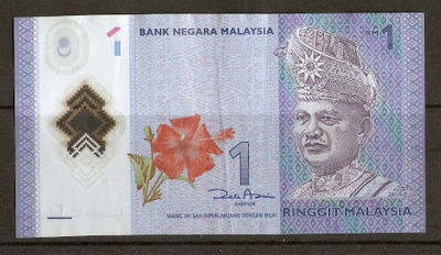 Malesia 1 ringit, polymeeri