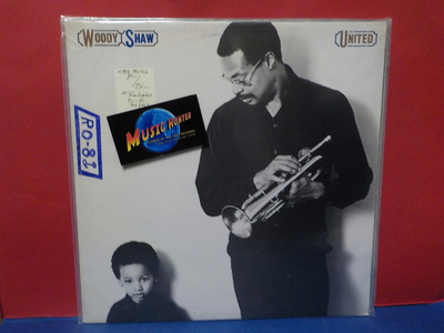 WOODY SHAW - UNITED M-/EX- EU -81 1ST PRESS LP