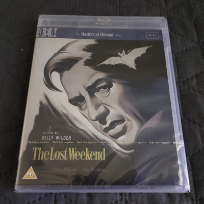 The Lost Weekend [Masters of Cinema] Blu-ray **muoveissa**