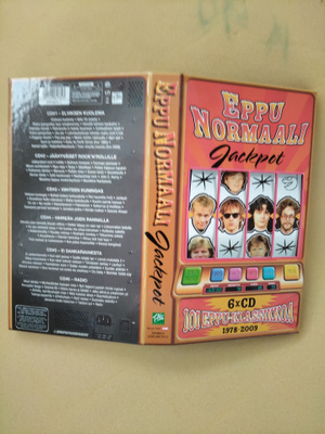 EPPU NORMAALI: JACKPOT 6cd box 101 Eppu-klassikkoa 1978-2009
