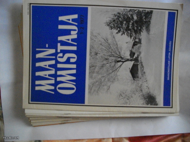 Maanomistaja lehtiä 1977-83 29 kpl (18.3)