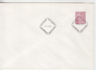 FDC 1974 M63 50p leijona.