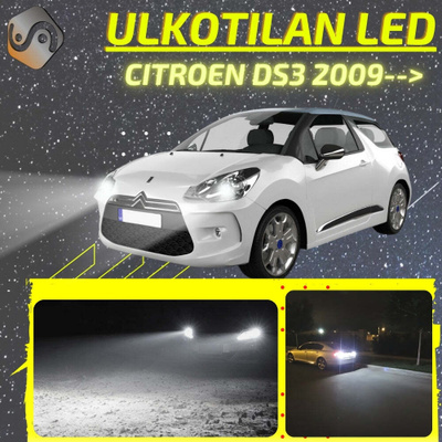 DS3 2009--> Ulkoiset LED -valot