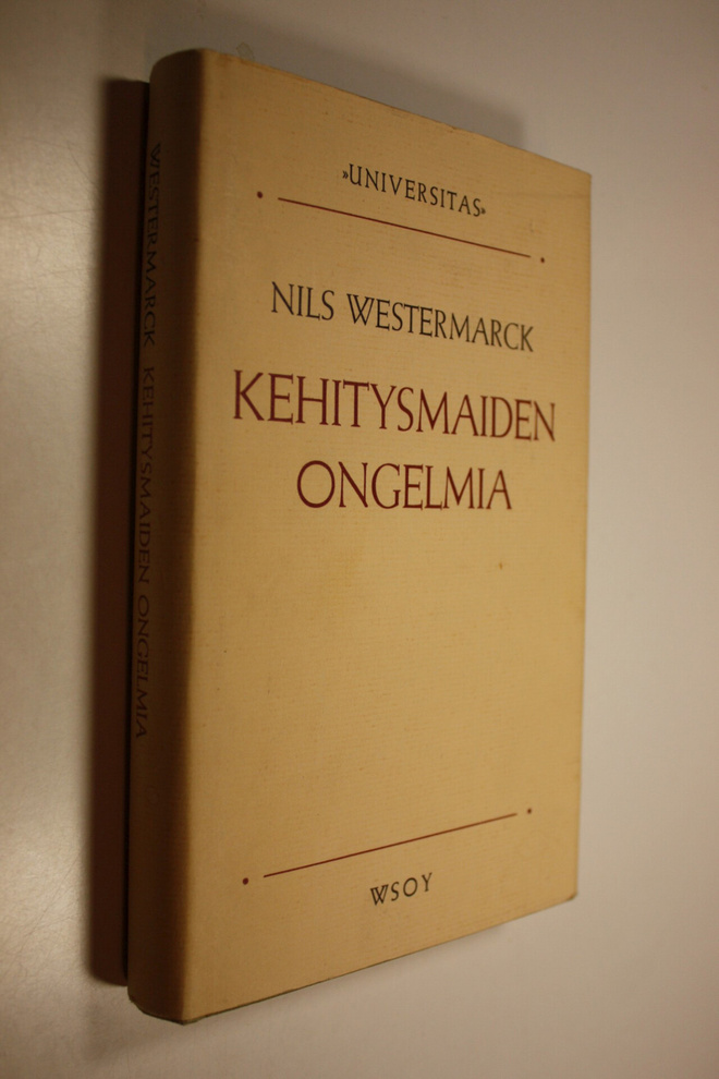 Nils Westermarck : Kehitysmaiden ongelmia