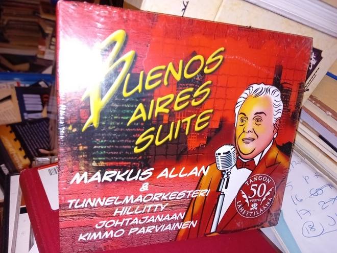 CD Markus Allan : Buenos Aires Suite ( UUSI  ) SIS POSTIKULU