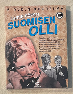 Suomisen Olli (6DVD) sarjan kaikki 6 elokuvaa (UUSI)