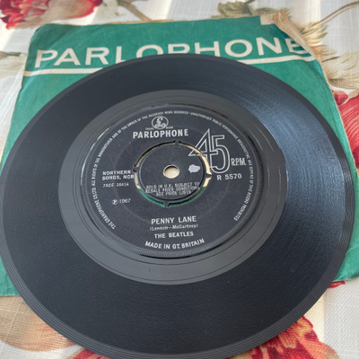 THE BEATLES: Strawberry Fields Forever * Penny Lane* UK 1967