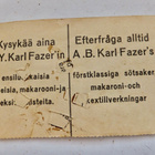 Suklaakortti tms Fazer Lintu Pippurinsyöjä Moniosainen 1920- - pikkukuva 2