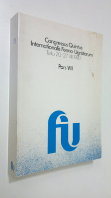 redegit Osmo Ikola : Congressus quintus internationalis F...