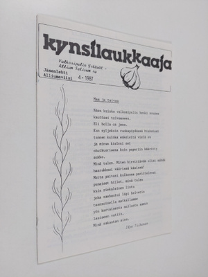 Kynsilaukkaaja 4/1987