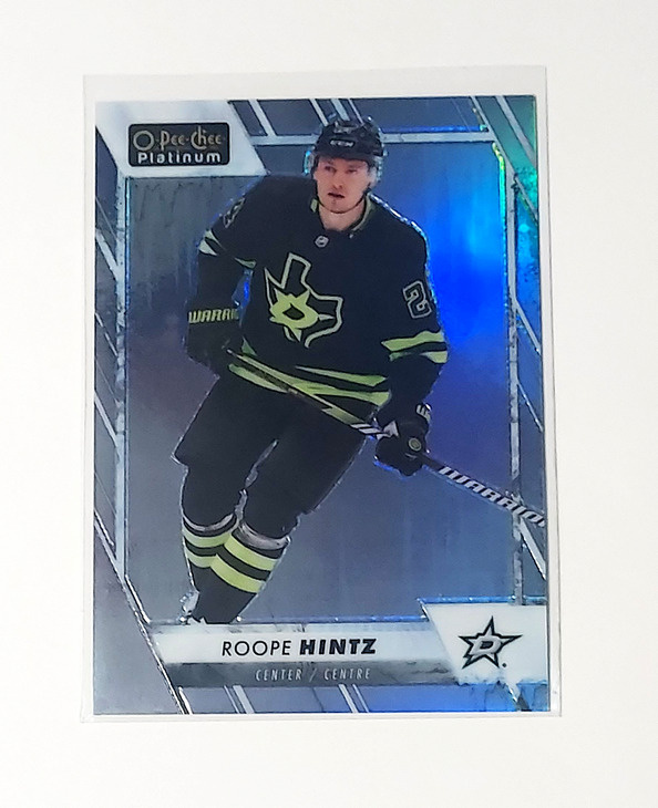 2023-24 OPC Platinum Artic Freeze /99 #156 Roope Hintz
