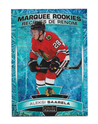 2019-20 OPC Platinum Arctic Freeze /99 #162 Aleksi Saarela