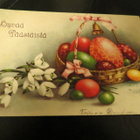 PÄÄSIÄISKORTTI VANHA  1937 KULKENUT - pikkukuva 1