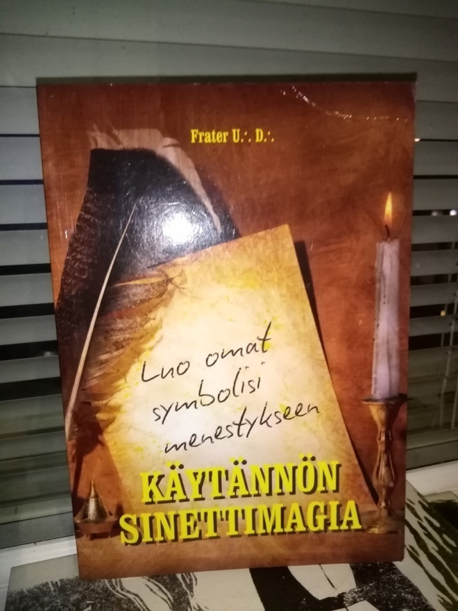Frater U. D. : Käytännön sinettimagia ( 1 p. 2013 ) EIPK !