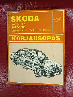 Skoda 105 ja 120 vm. 1977-1985 korjausopas. Suomenkielinen
