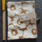 Marimekko mini unikko A5 pussukka ruskea - pikkukuva 2