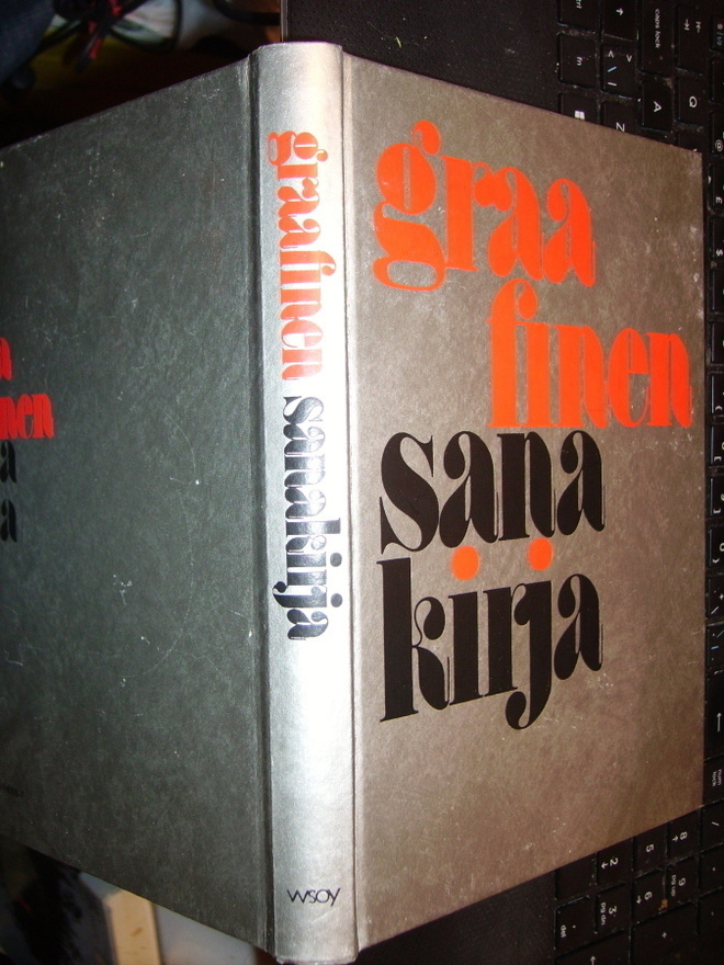 Graafinen sanakirja ( 1 p. 1979 ) sis. postikulun