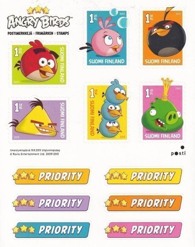 Suomi ** Angry Birds blokki 2013