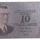 10 Markkaa 1963 Litt. A, mielenkiintoinen sarjanumero - pikkukuva 2