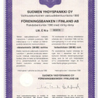 OKK obligaatio Suomen Yhdyspankki SYP 1.12.1980 5 kpl - pikkukuva 2