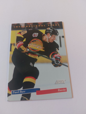1993-94 Score International Stars #1 Pavel Bure