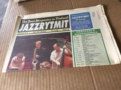 JAZZ RYTMIT LEHTI 3/2003 HYVÄ