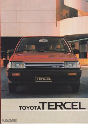 Toyota Tercel -esite, 1983