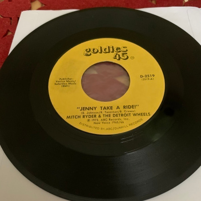 MITCH RYDER & The Detroit Wheels: Jenny Take A Ride * +1