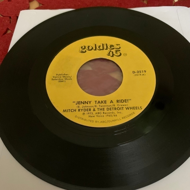 MITCH RYDER & The Detroit Wheels: Jenny Take A Ride * +1