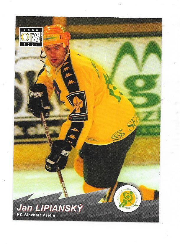 1999-00 OFS #339 Jan Lipansky HC Vsetin ex Ässät