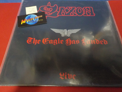 SAXON - THE EAGLE HAS LANDED M-/M- LP