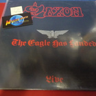 SAXON - THE EAGLE HAS LANDED M-/M- LP - pikkukuva 1