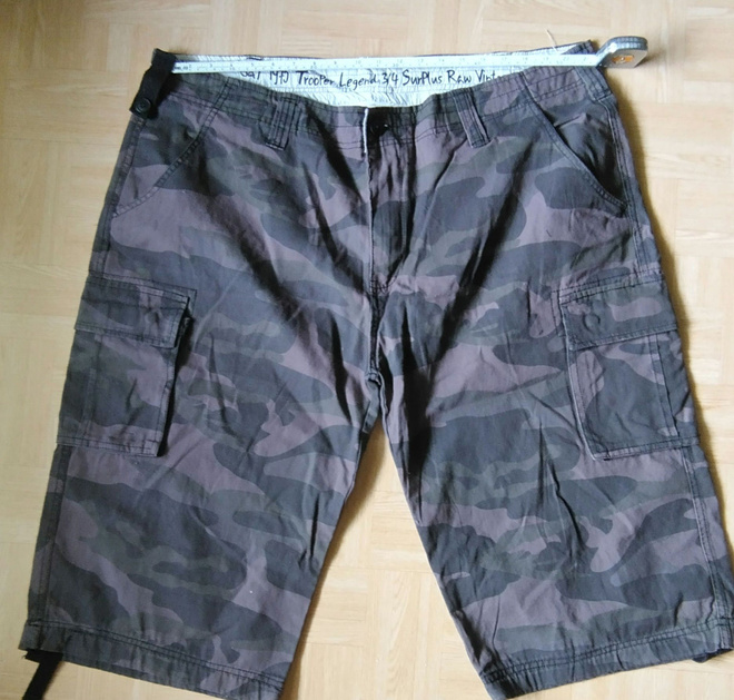 Shortsit: Surplus Trooper Legend 3/4 Surplus Raw Vintage 4XL