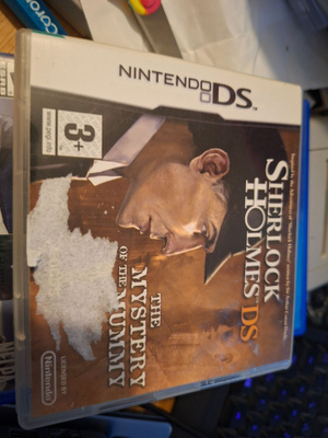 Nintendo DS Sherlock Holmes Mystery of the Mummy CIb