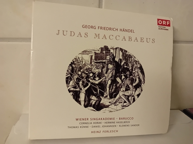 2SACD HÄNDEL :  JUDAS MACCABAEUS ( SIS POSTIKULU