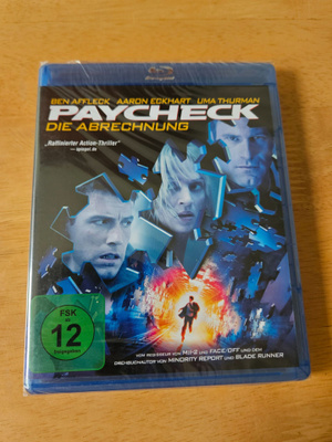 Paycheck (Blu-ray, uusi)