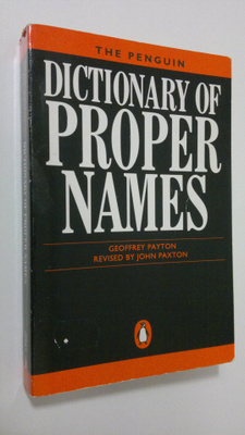 Geoffrey Payton : The Penguin dictionary of proper names